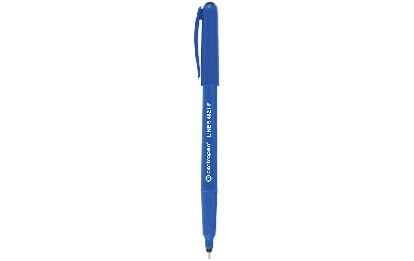 Büromaterial Centropen Fineliner – fein, blau, schnelltrocknend