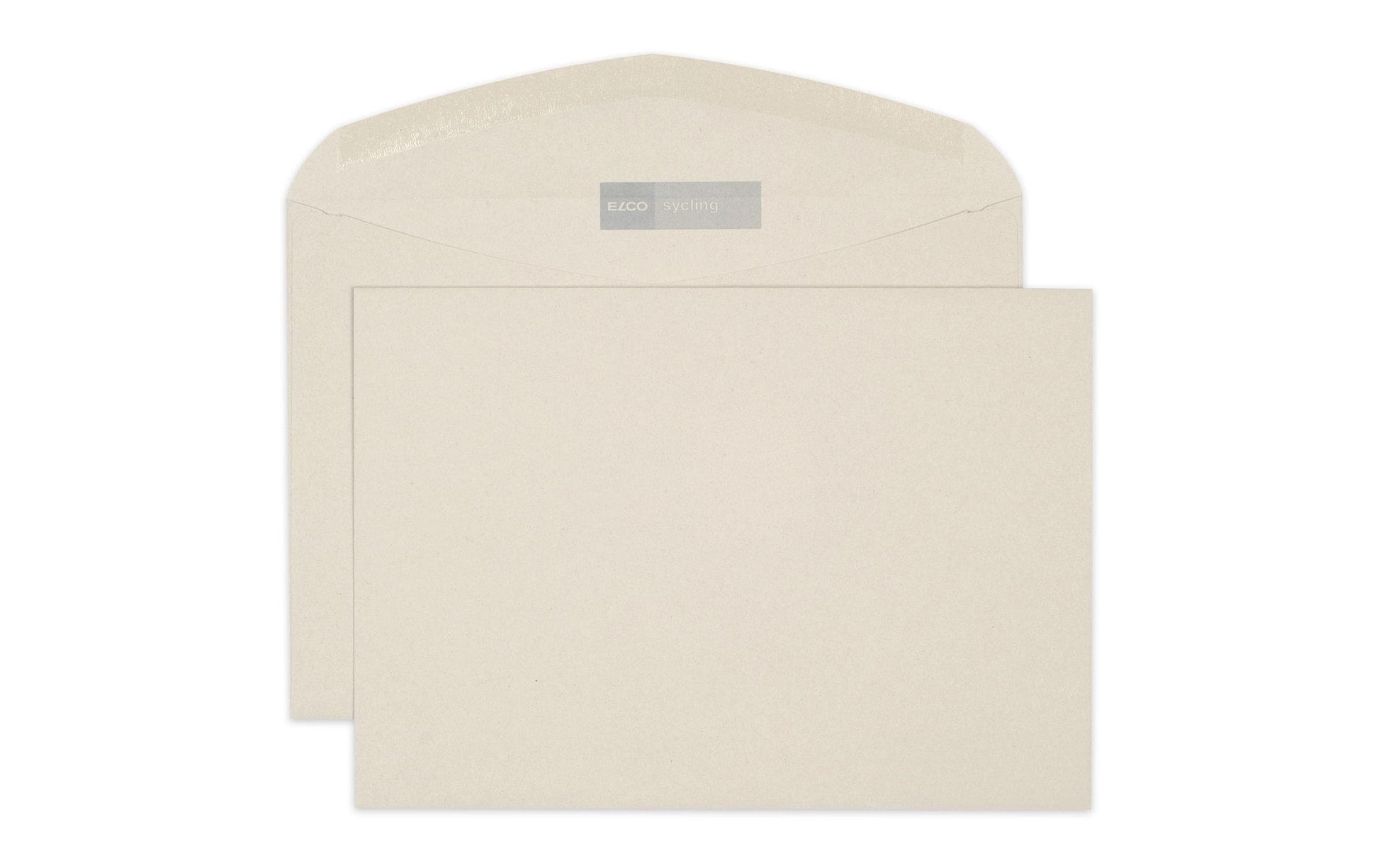 Elco Couvert C5, ohne Fenster, gummiert, grau, 100 g/m² – 500 Stk.