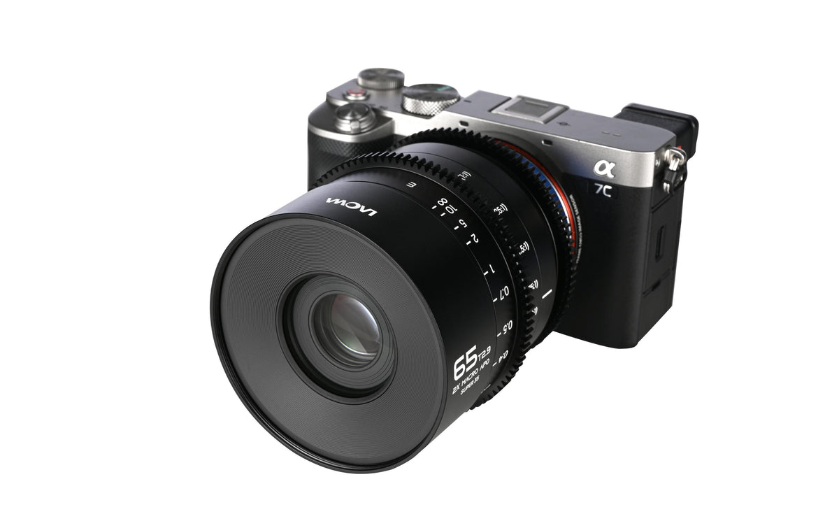 Laowa 65mm T/2.9 2× Makro APO Cineobjektiv – für Sony E-Mount – 77 mm Filter