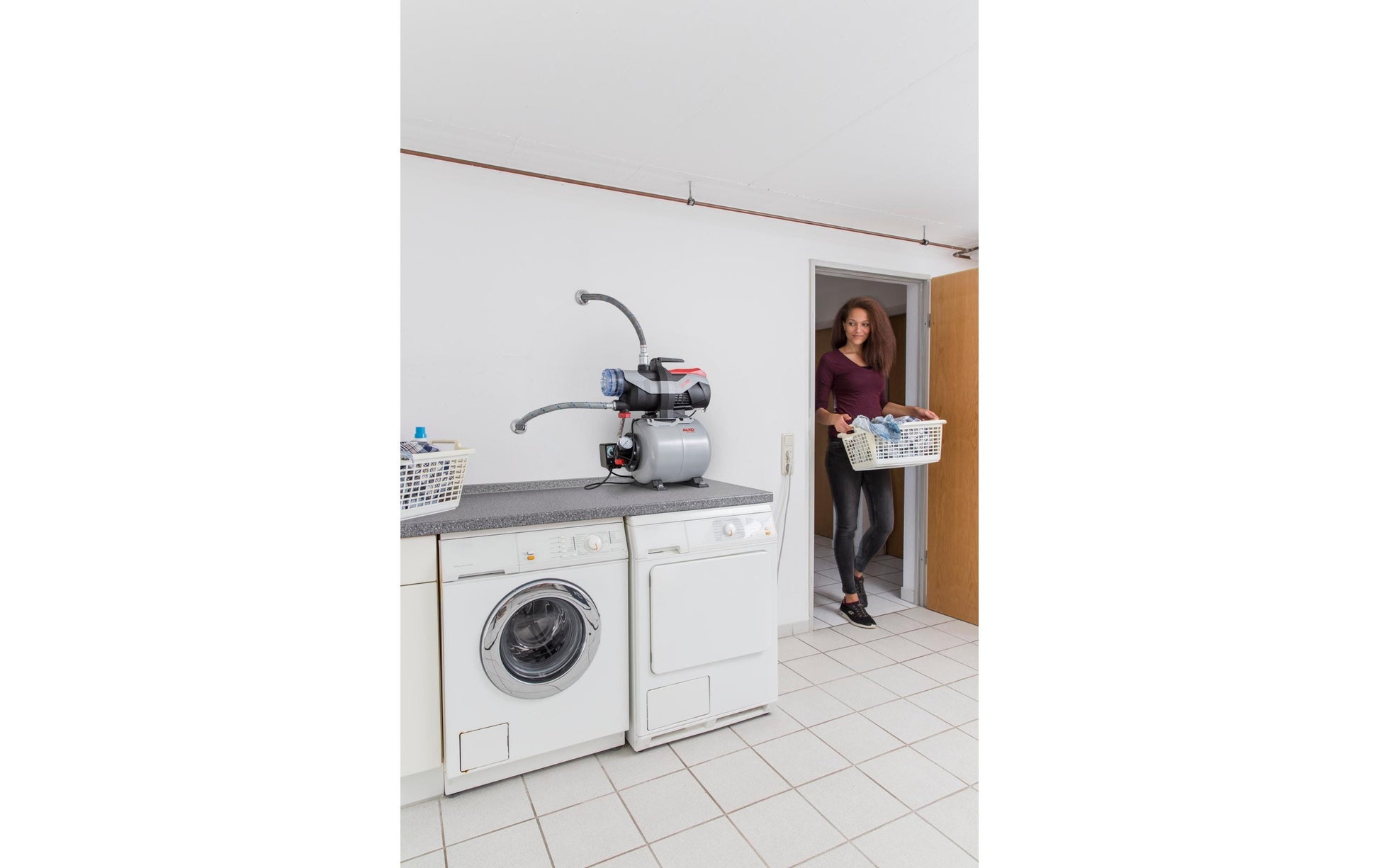 AL-KO HW 3600 – Hauswasserwerk, 850 W, 3600 l/h, 38 m, 2,8 bar
