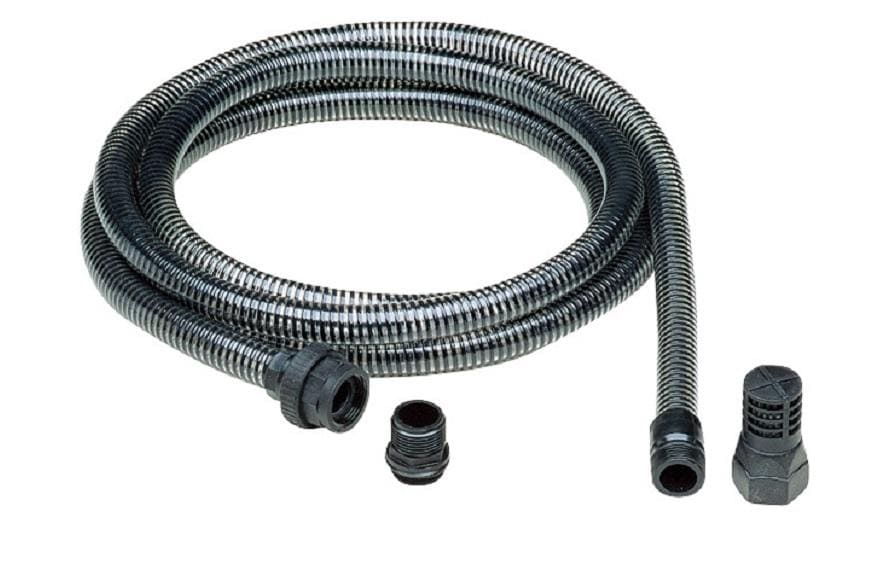 AL-KO Saugschlauch – Ø 19,1 mm × 4 m, Metallisch