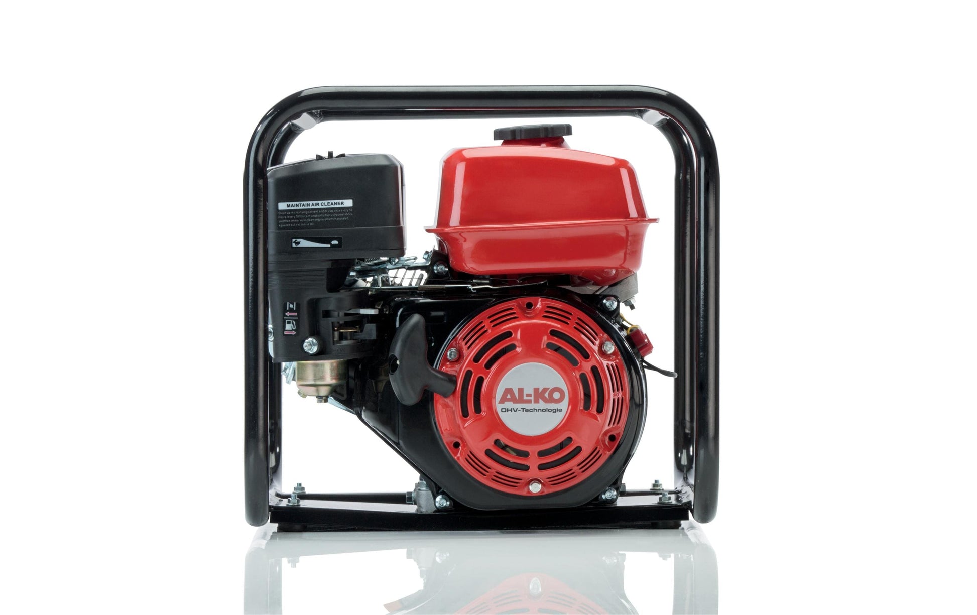 AL-KO Benzinmotorpumpe – 30000 l/h, 27 m Förderhöhe, 2,7 bar, 420 × 540 × 380 mm, für Garten, Teich