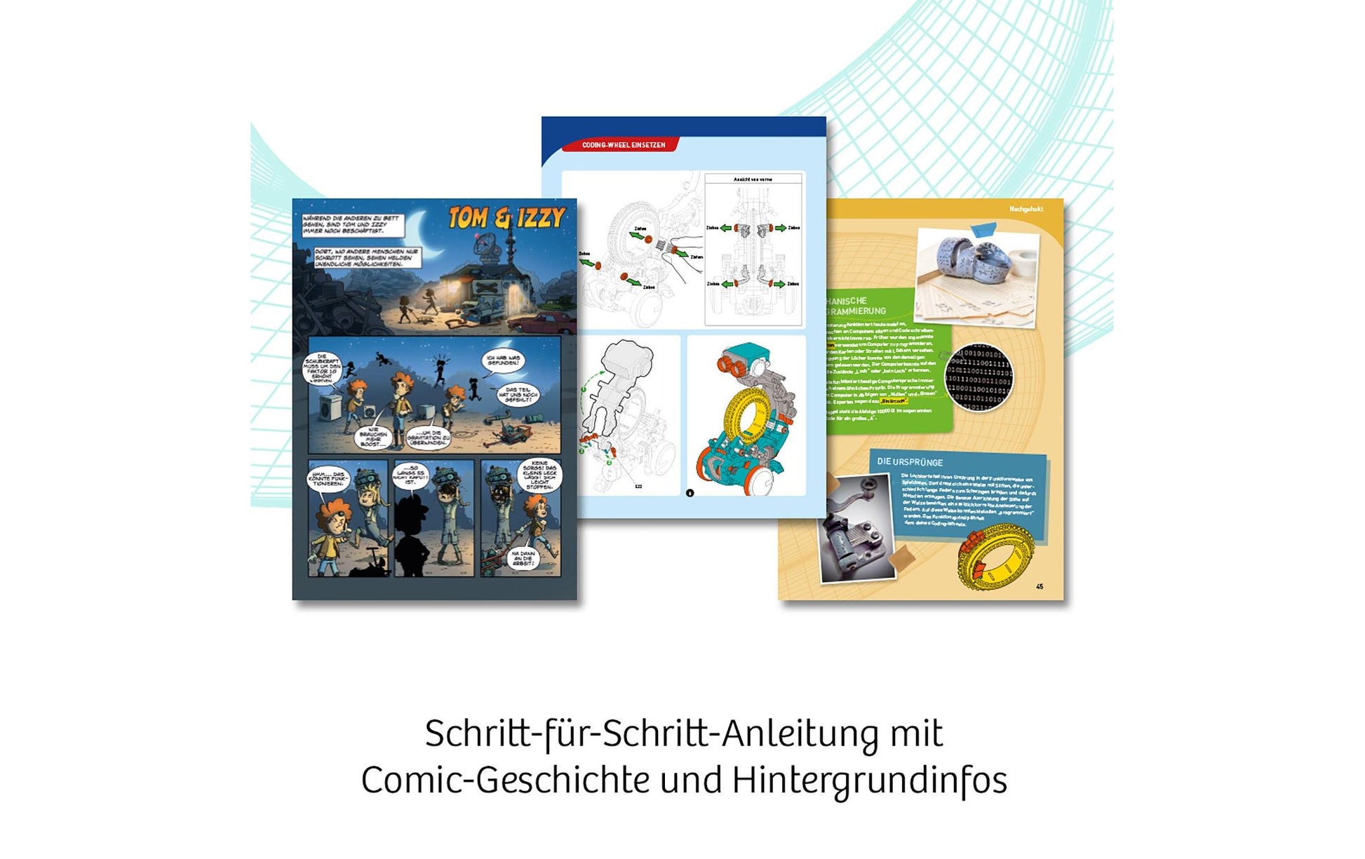 Kosmos Experimentier-Bausatz – Codix: Dein mechanischer Coding-Roboter, batteriebetrieben, 2 × AAA, ab 8 Jahre