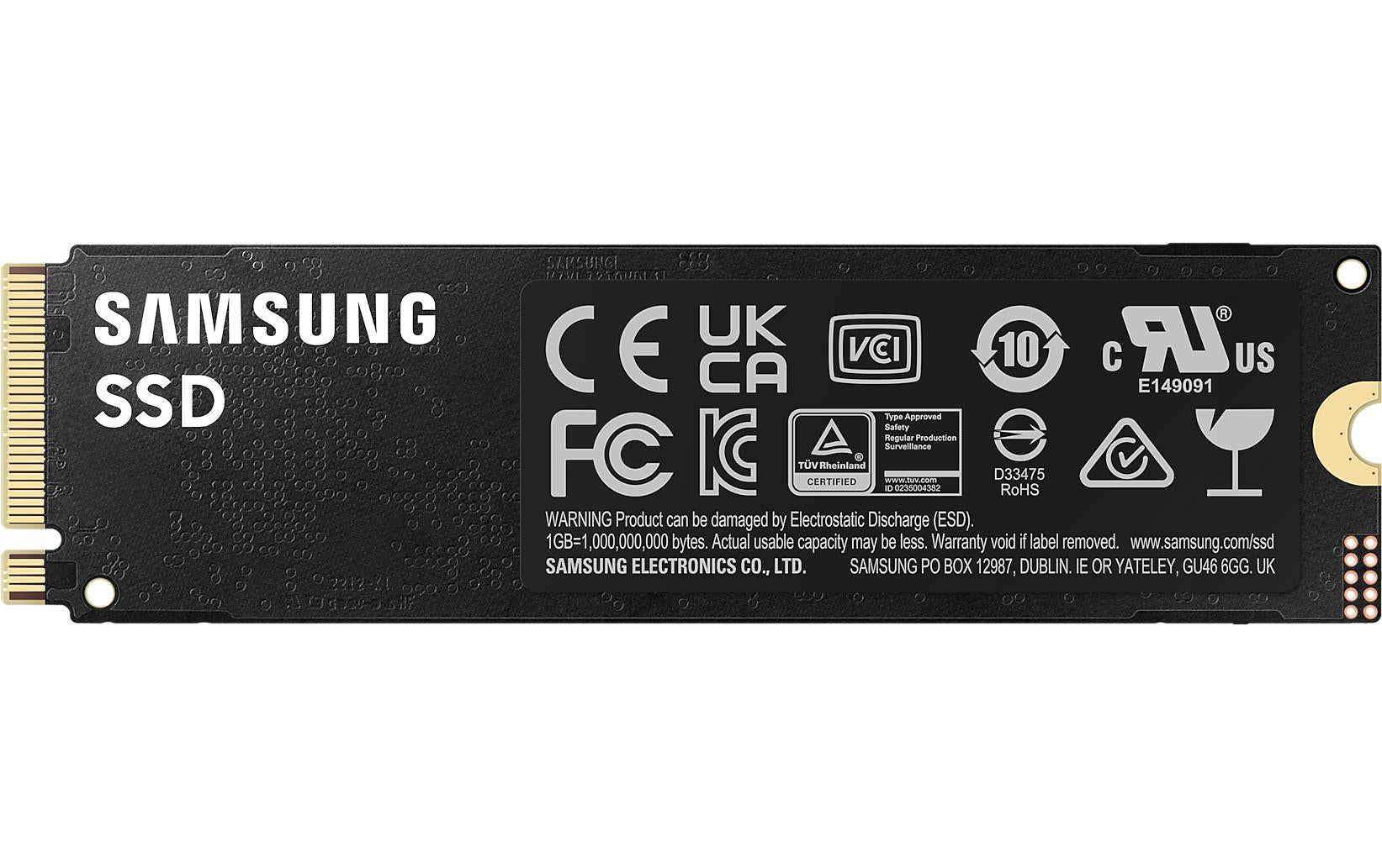 Samsung 990 PRO – 1 TB, M.2 2280 NVMe, PCIe 4.0 x4