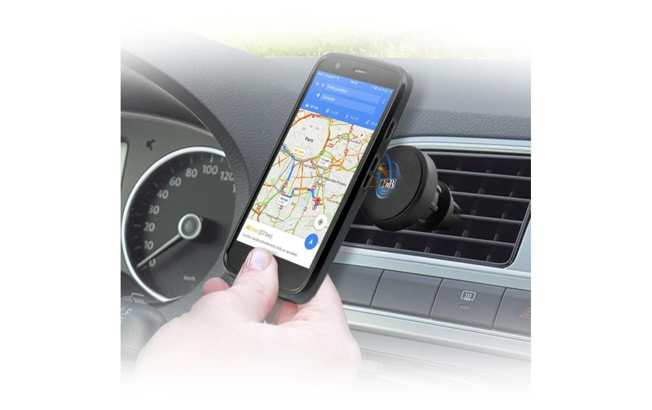 T`nb TB-CARMAGLUX2 – Auto-Halterung – Lüftungsschlitz, für Smartphones (Universal) – Schwarz