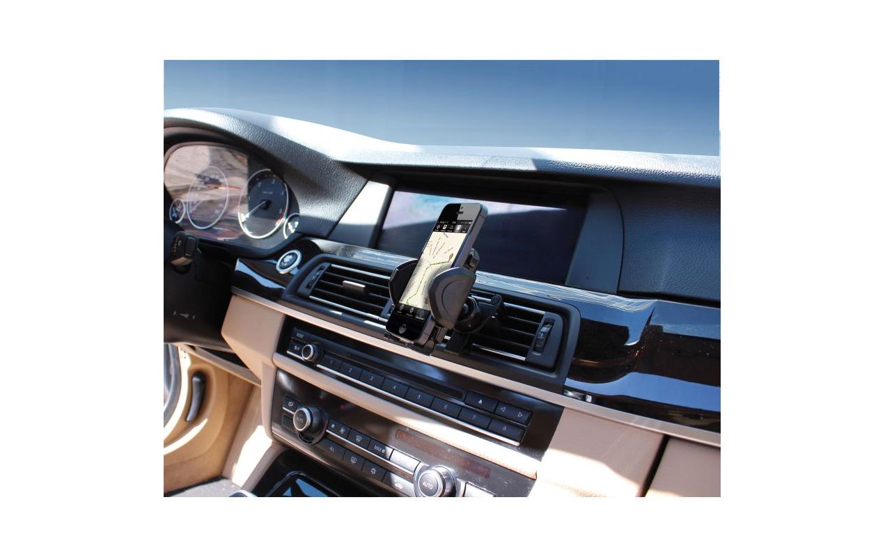 T`nb T'nB – Auto-Halterung, Windschutzscheibe, Lüftungsschlitze, 360°-Drehung – Universal – Schwarz