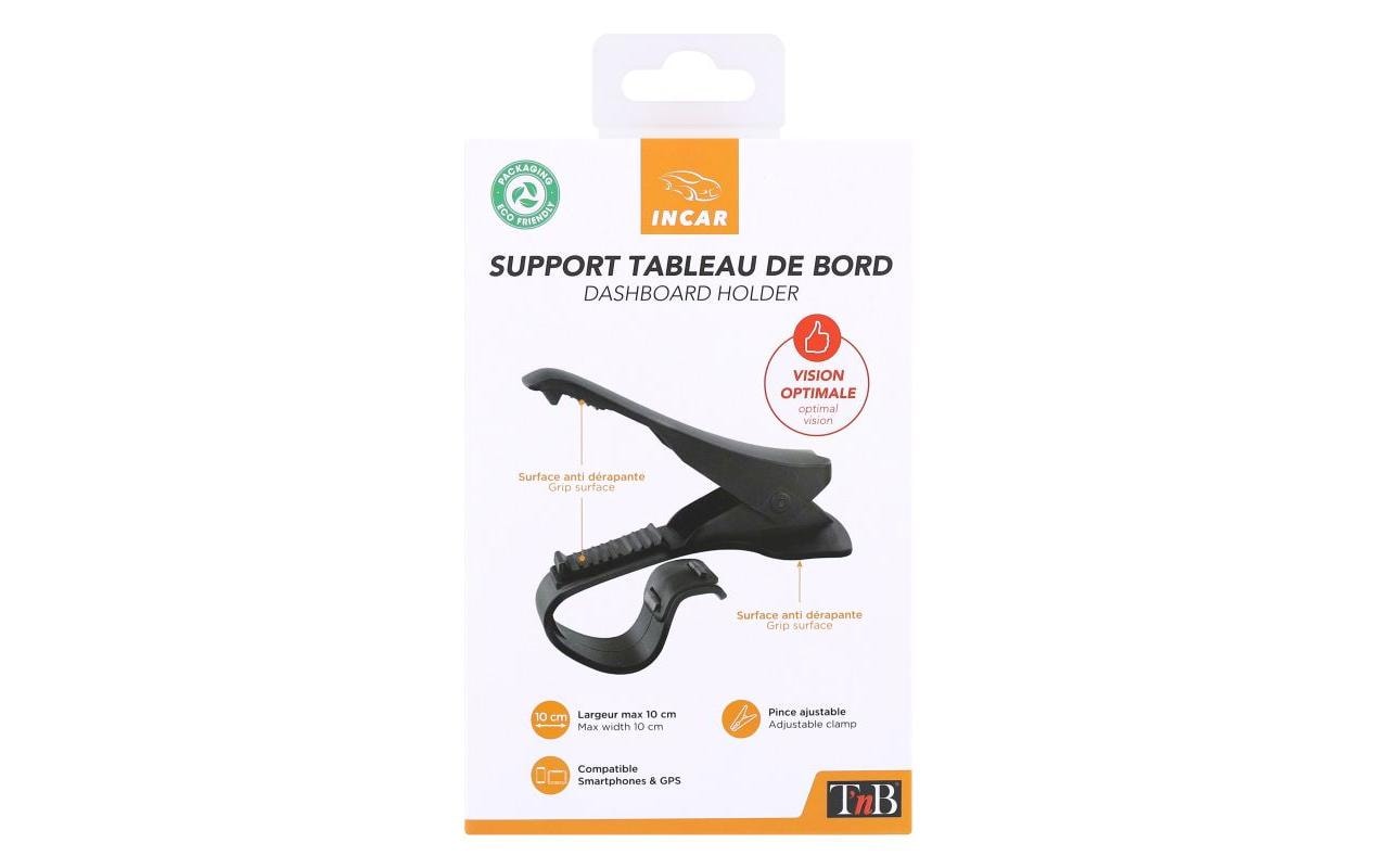 T`nb T'nB TB-DASHCLIP – Auto-Halterung – Armaturenbrett – für Smartphones (universell) – Schwarz