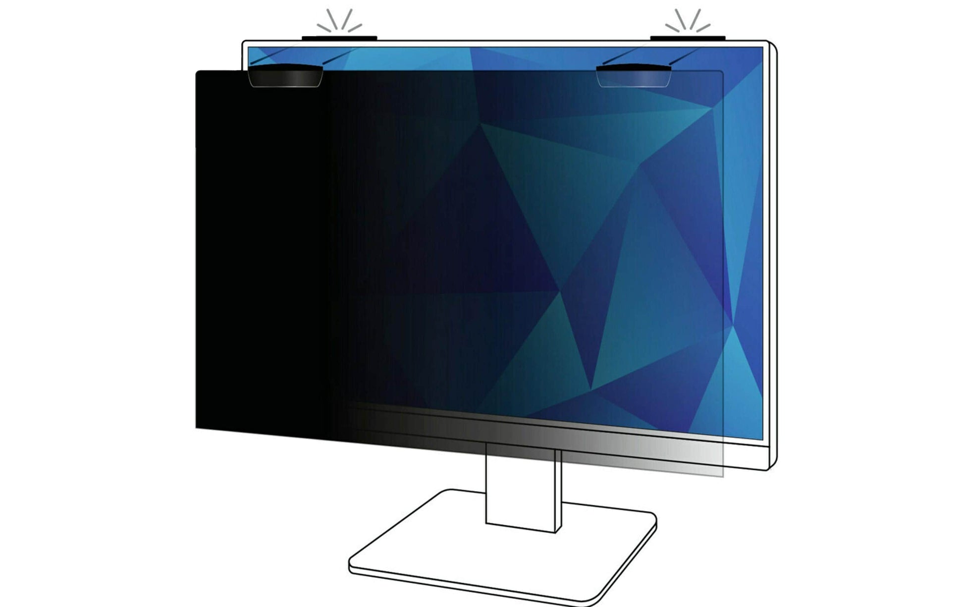 3M Displayschutz für 27" Monitore (16:9)