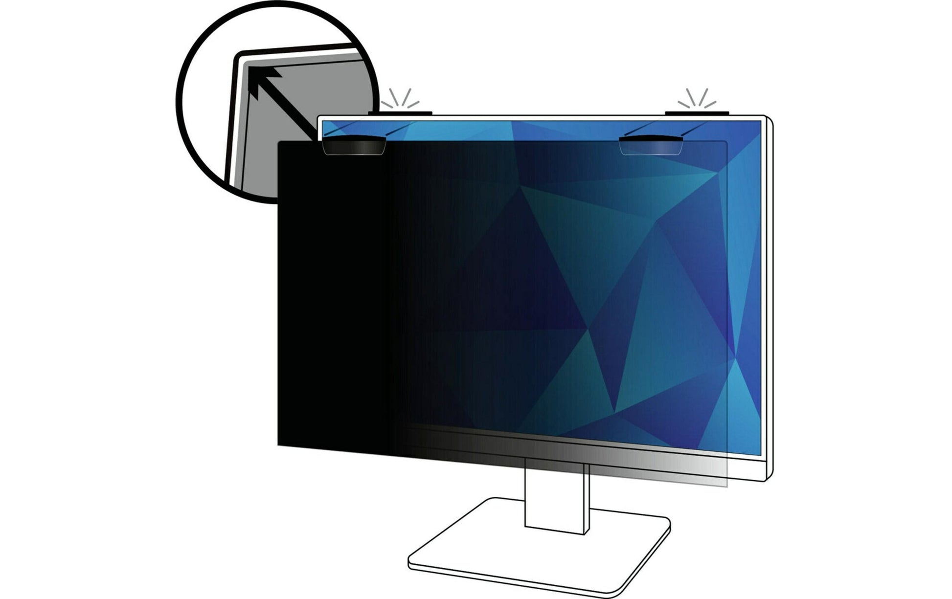 3M Displayschutz für 27" Monitore (16:9)
