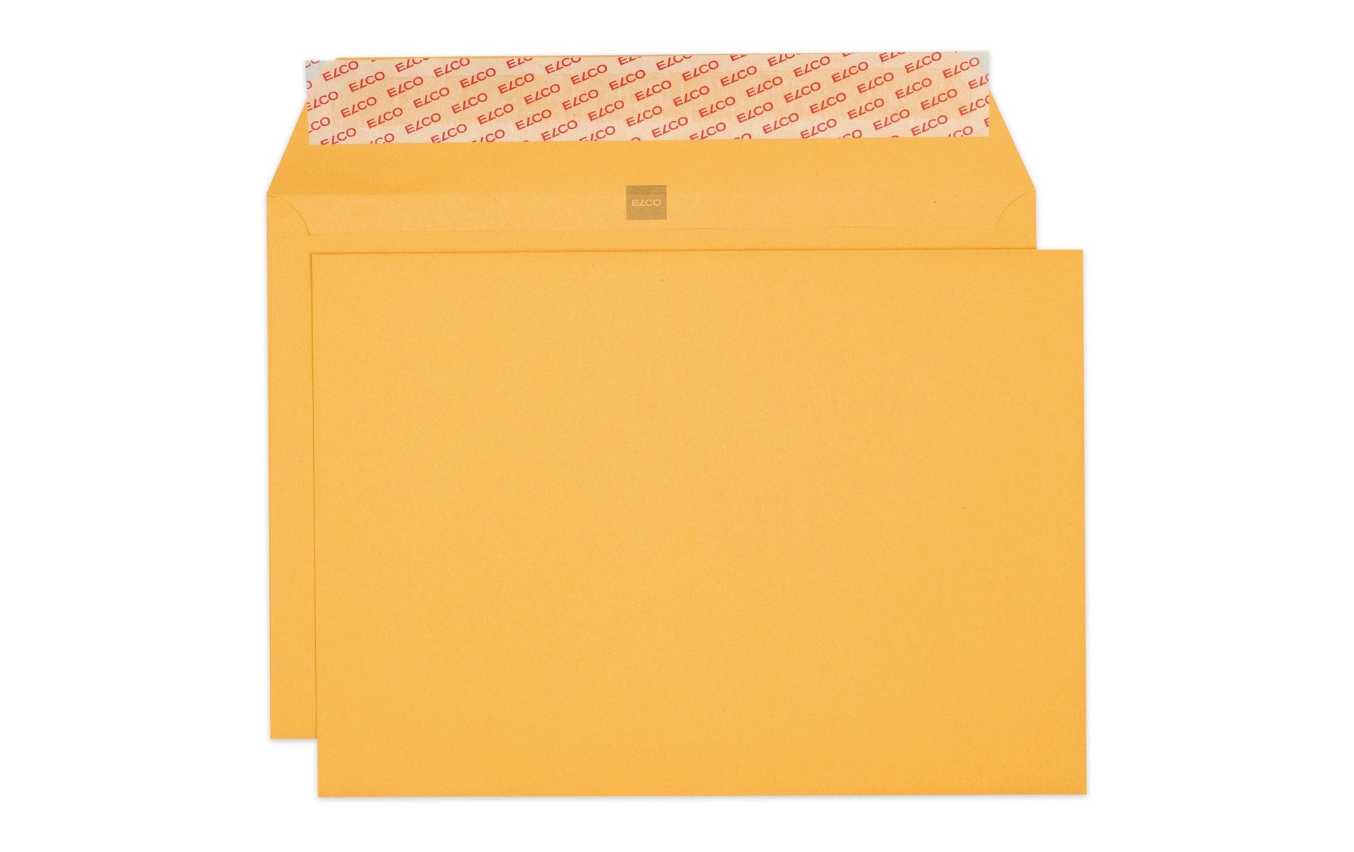 Elco Couvert C4, ohne Fenster, selbstklebend, gelb, 120 g/m² – 250 Stk.