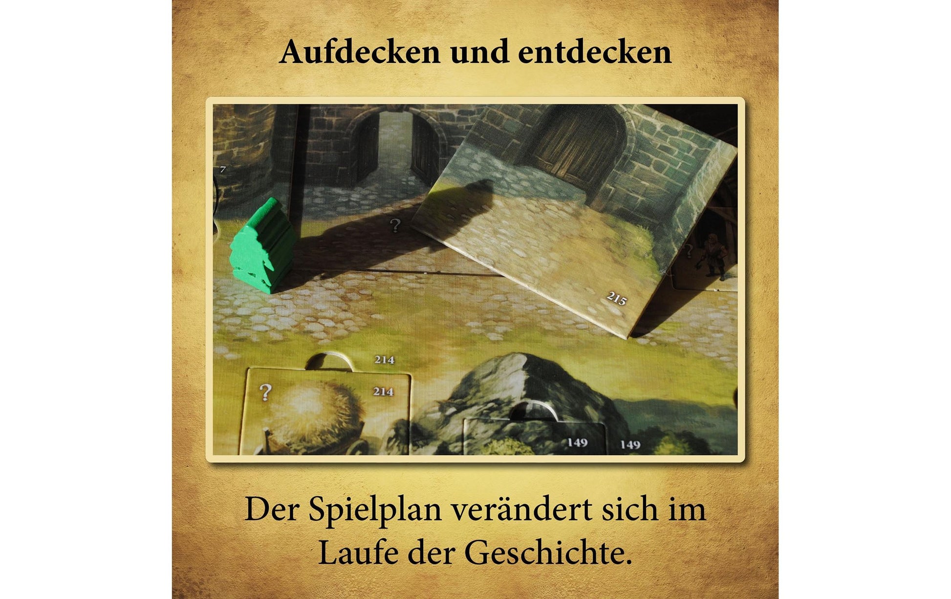 Kosmos Die Abenteuer des Robin Hood – Brettspiel, 2–4 Spieler, ab 10 Jahren, 60 Min., DE