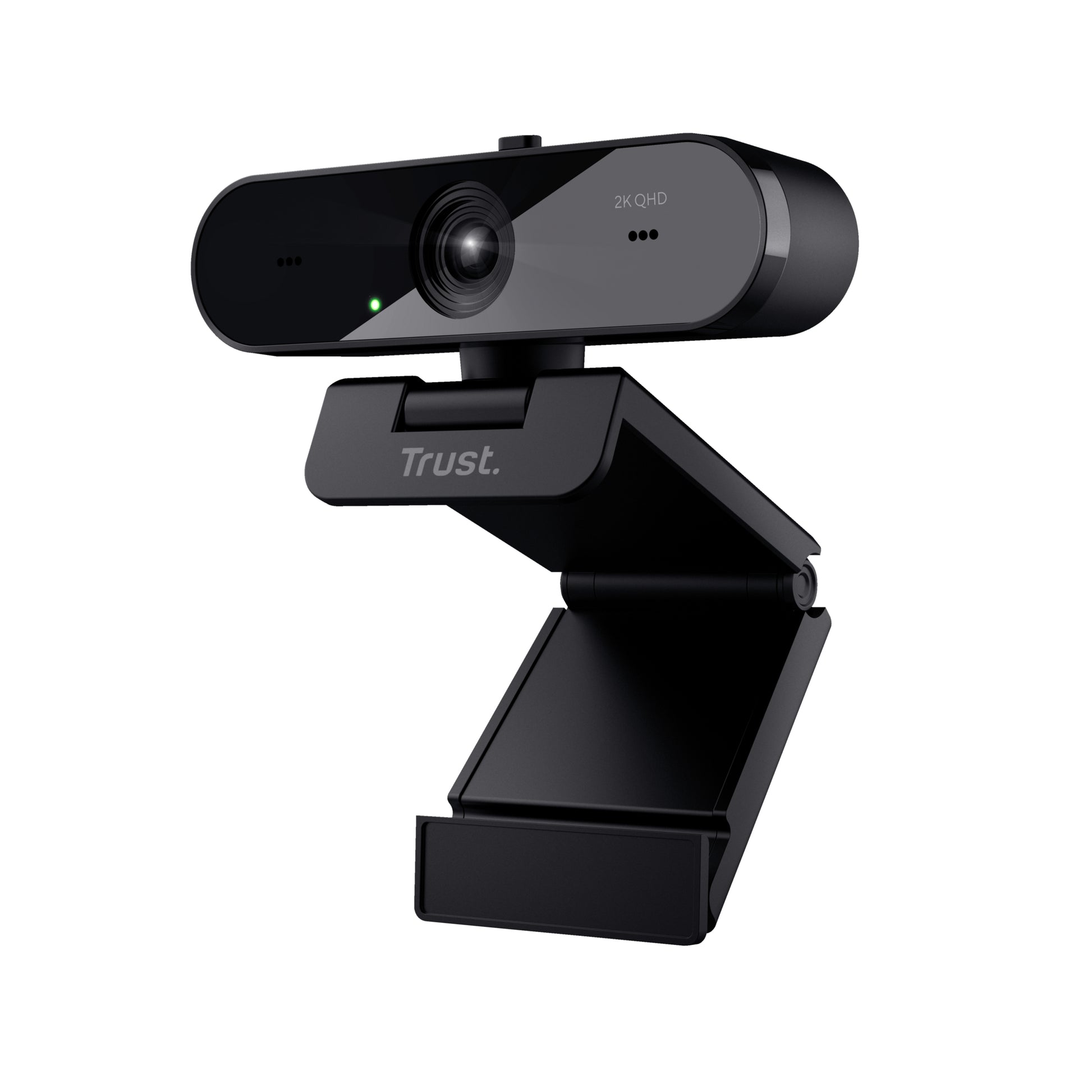Trust Taxon – Webcam – 2K QHD, bis 30 fps, USB 2.0, Autofokus, Privacy-Shutter, 92° FOV, Schwarz