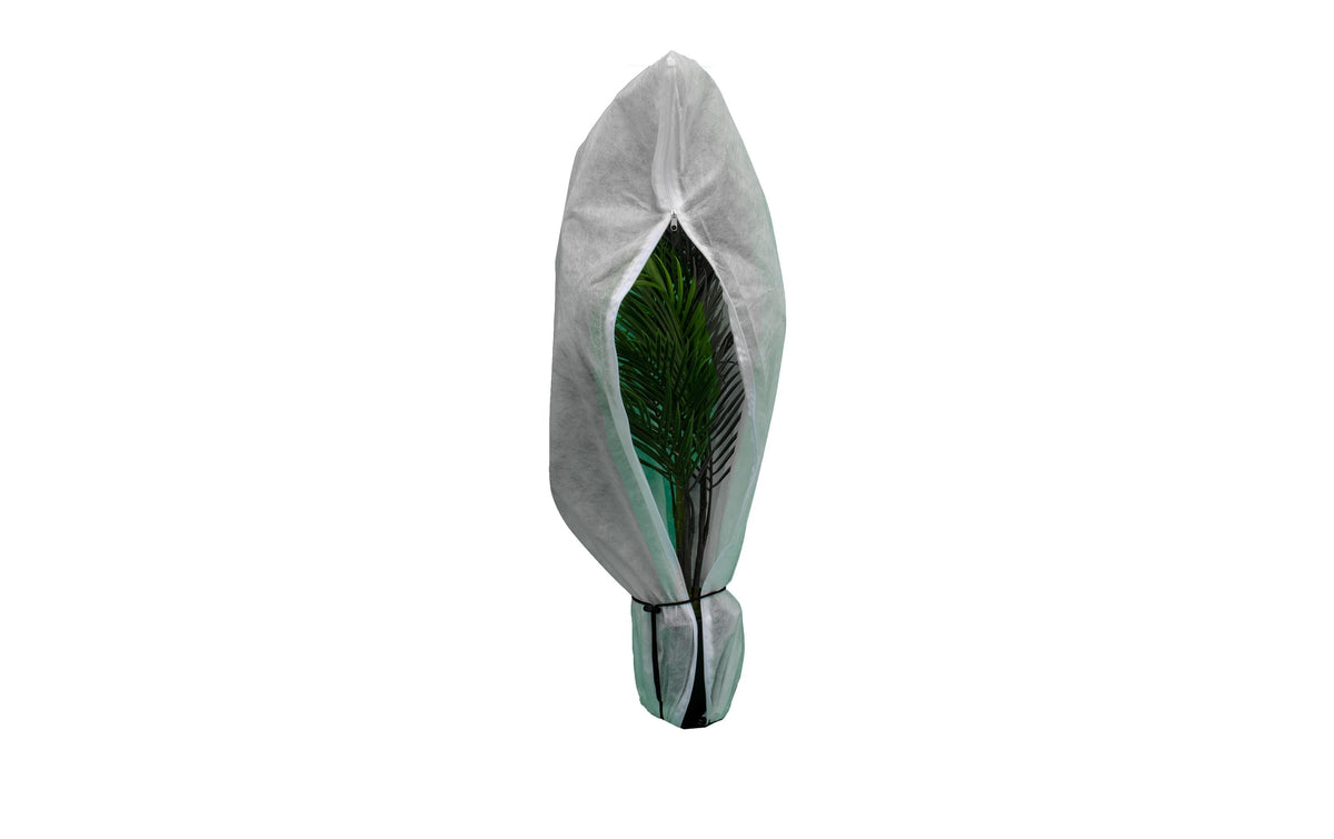 Colibri Winterschutzhaube 100 × 100 × 150 cm, weiss, Vlies, mit Reissverschluss, für Topfpflanzen und Stauden