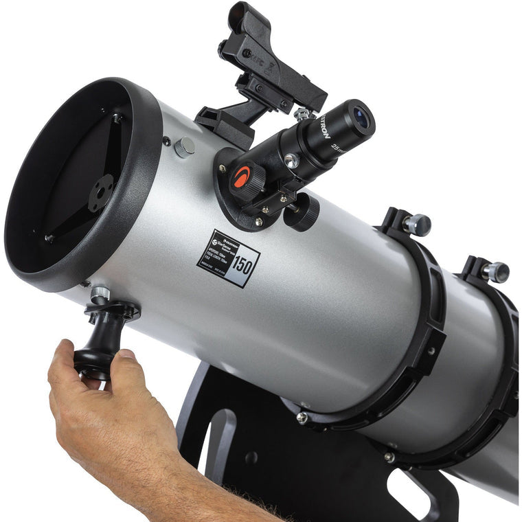 Celestron SSE 150mm Tabletop Dobson – Spiegelteleskop, 150 mm Öffnung, 750 mm Brennweite, f/5, Schwarz/Silber