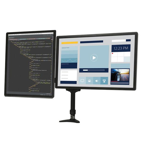 StarTech.com Monitorarm Tischhalterung – 2 Monitore – 12–24" – Klemme/Durchführung – bis 13,6 kg/Monitor