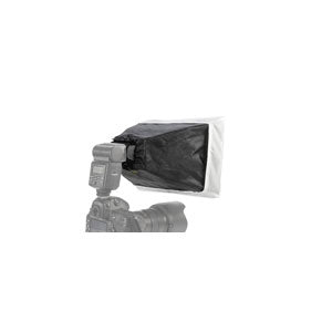 Dörr QFASB-2030 Softbox – 300 × 200 mm – für Blitze – Schwarz/Weiss
