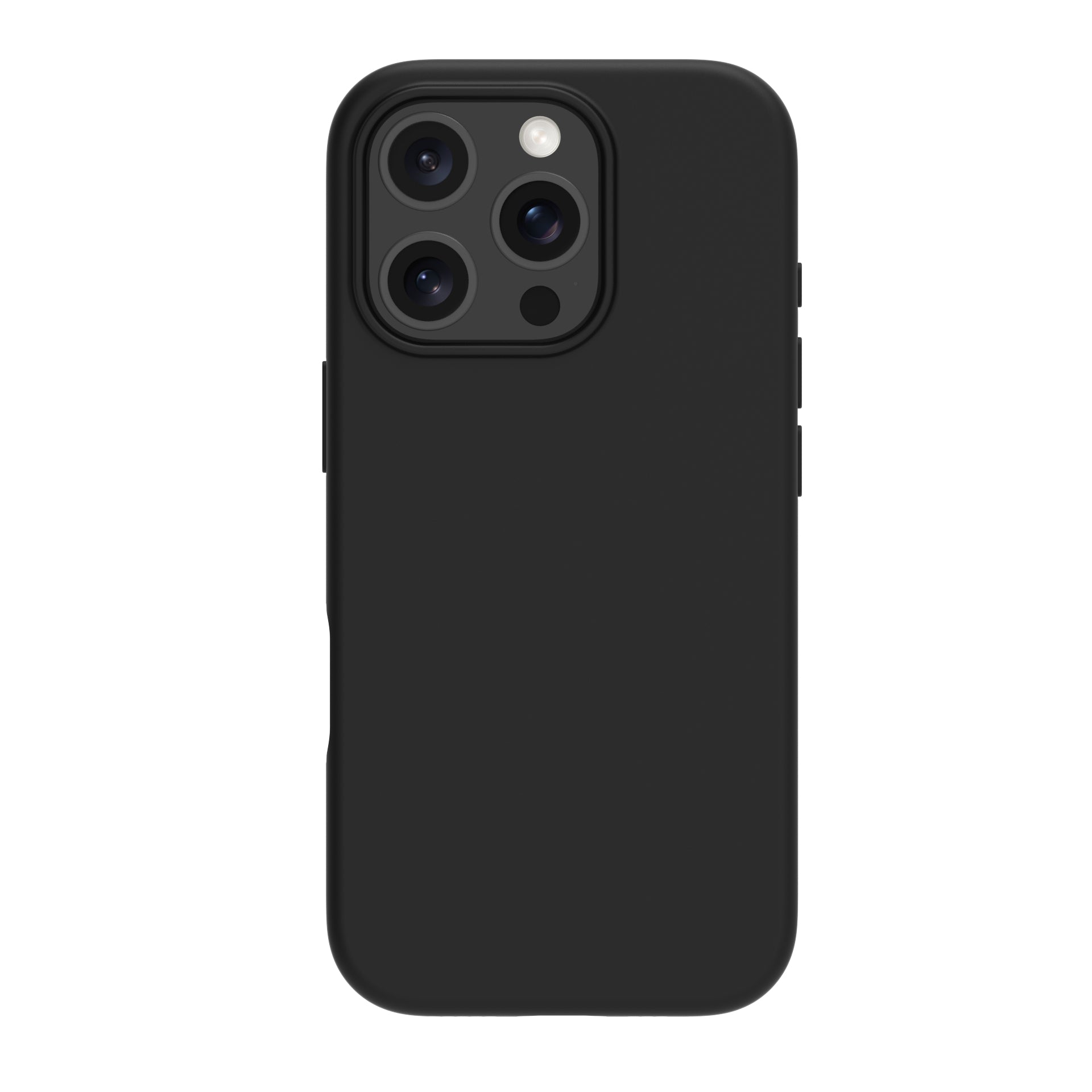 dbramante1928 Backcover – für Apple iPhone 16 Pro Max, Kunststoff+Silikon, Night Black, Recycelte Materialien