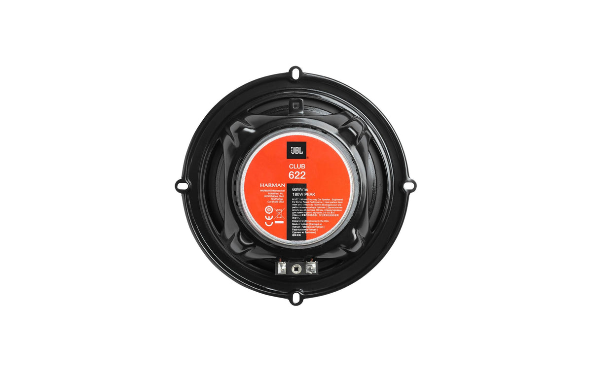 JBL CLUB 622 – Einbaulautsprecher – 2-Wege, 6,3", Paar