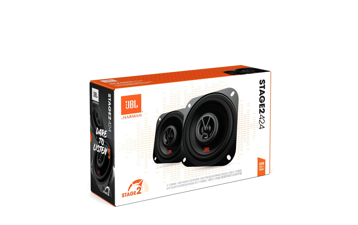 JBL STAGE2 424 – Einbaulautsprecher – 2-Wege, 4,0"