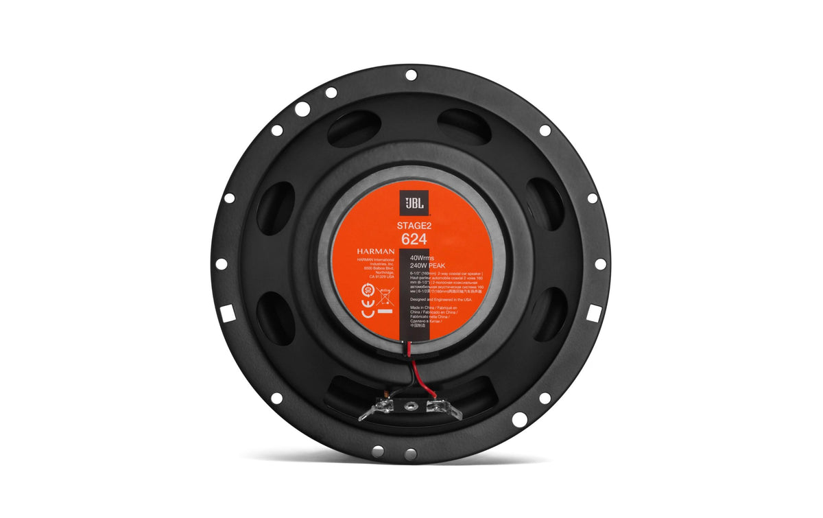 JBL STAGE2 624 – Einbaulautsprecher – 2-Wege, 6,5"