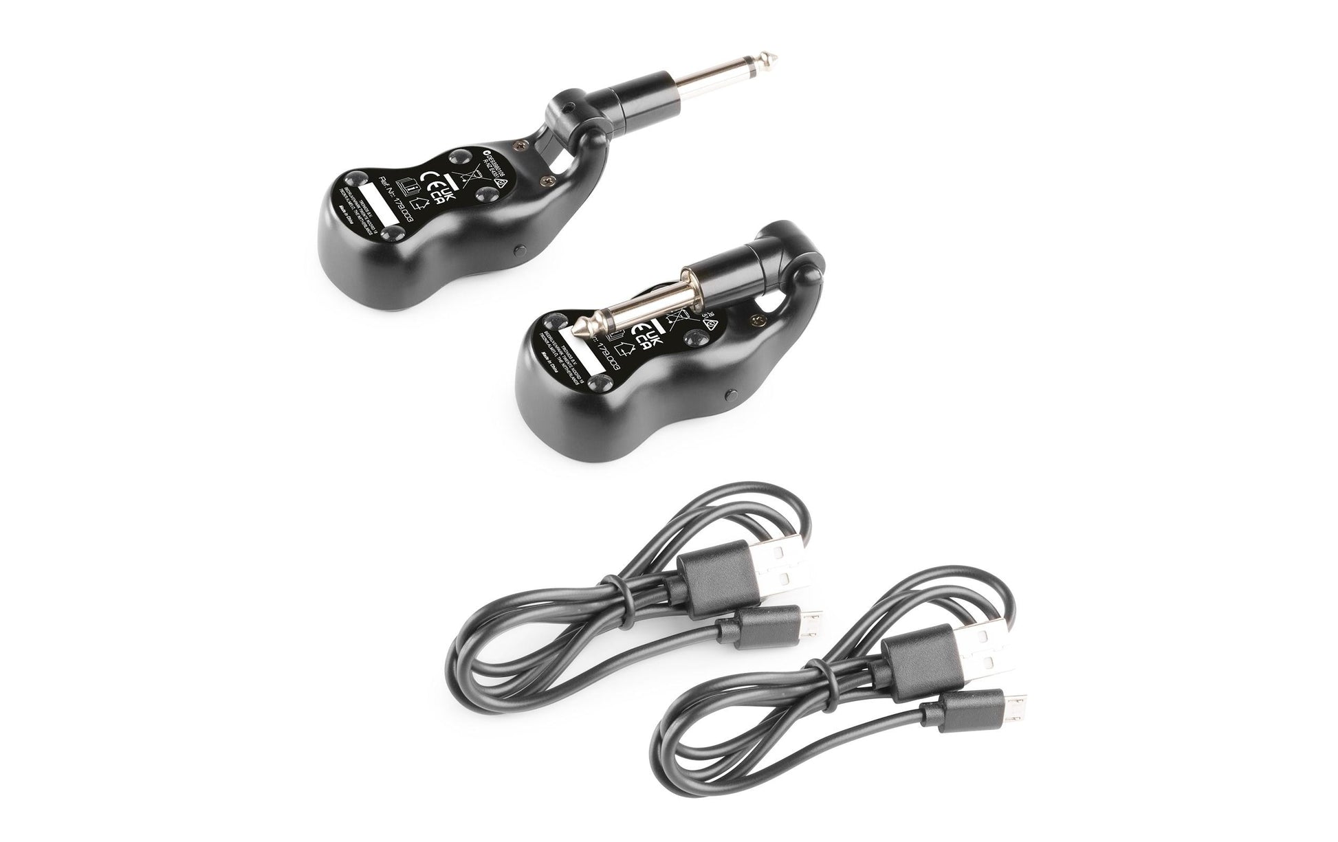Vonyx WGS20 – Gitarren-Funksystem – für Gitarre – Digital – 863,2–864,8 MHz, 20 m – Schwarz – 3 h
