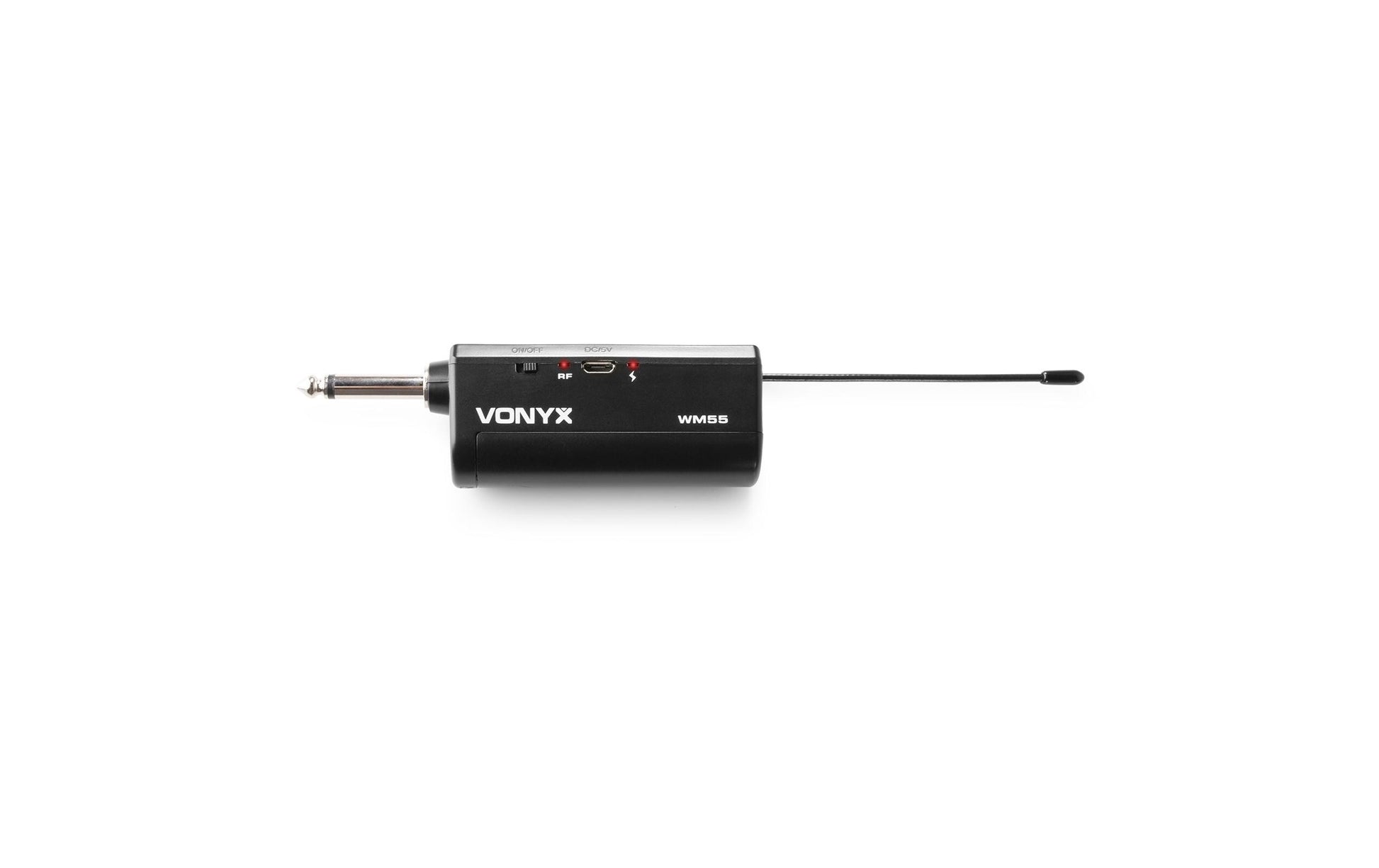 Vonyx WM552 – Mikrofon-Set, 2er-Set, Funk & 6,35 mm Klinke, Schwarz