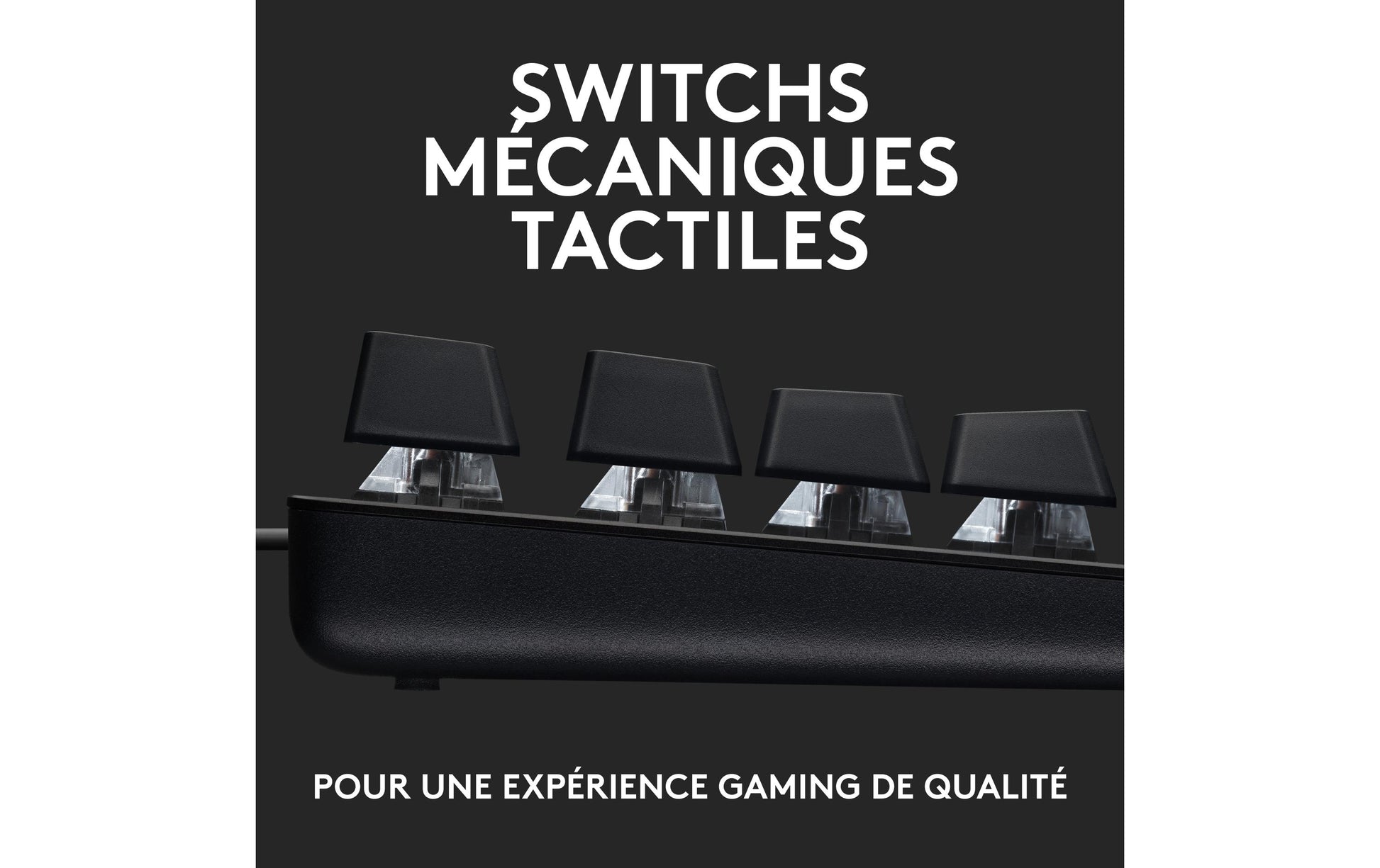 Logitech G G413 SE – Gaming-Tastatur – Mechanisch, Kabelgebunden – USB-A – QWERTZ (CH) – Beleuchtet – Schwarz