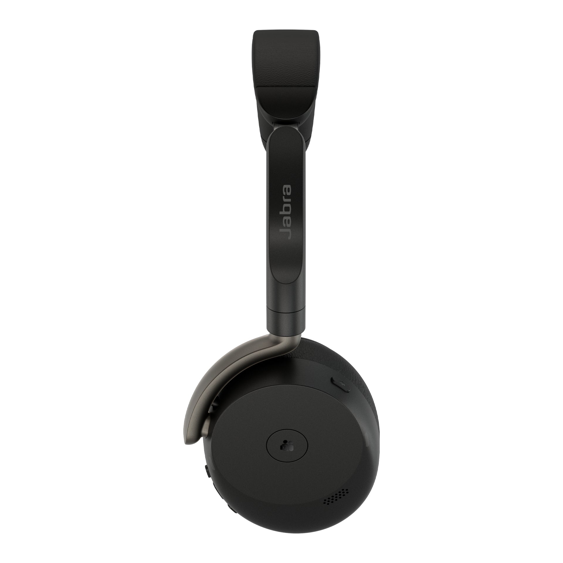 Jabra Evolve3 65 Flex MS Office-Headset – On-Ear, BT, MS Teams zertifiziert, mit USB-A-Dongle, Schwarz