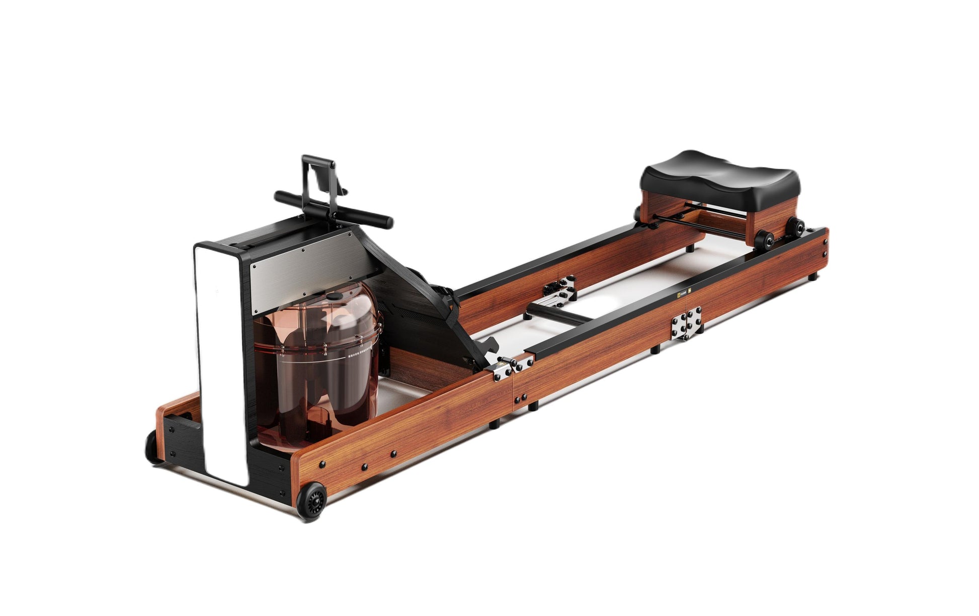 Kingsmith Rudergerät RMWR1F SA, 120 kg Belastbarkeit, Wasserwiderstand – Dunkelbraun, Esche