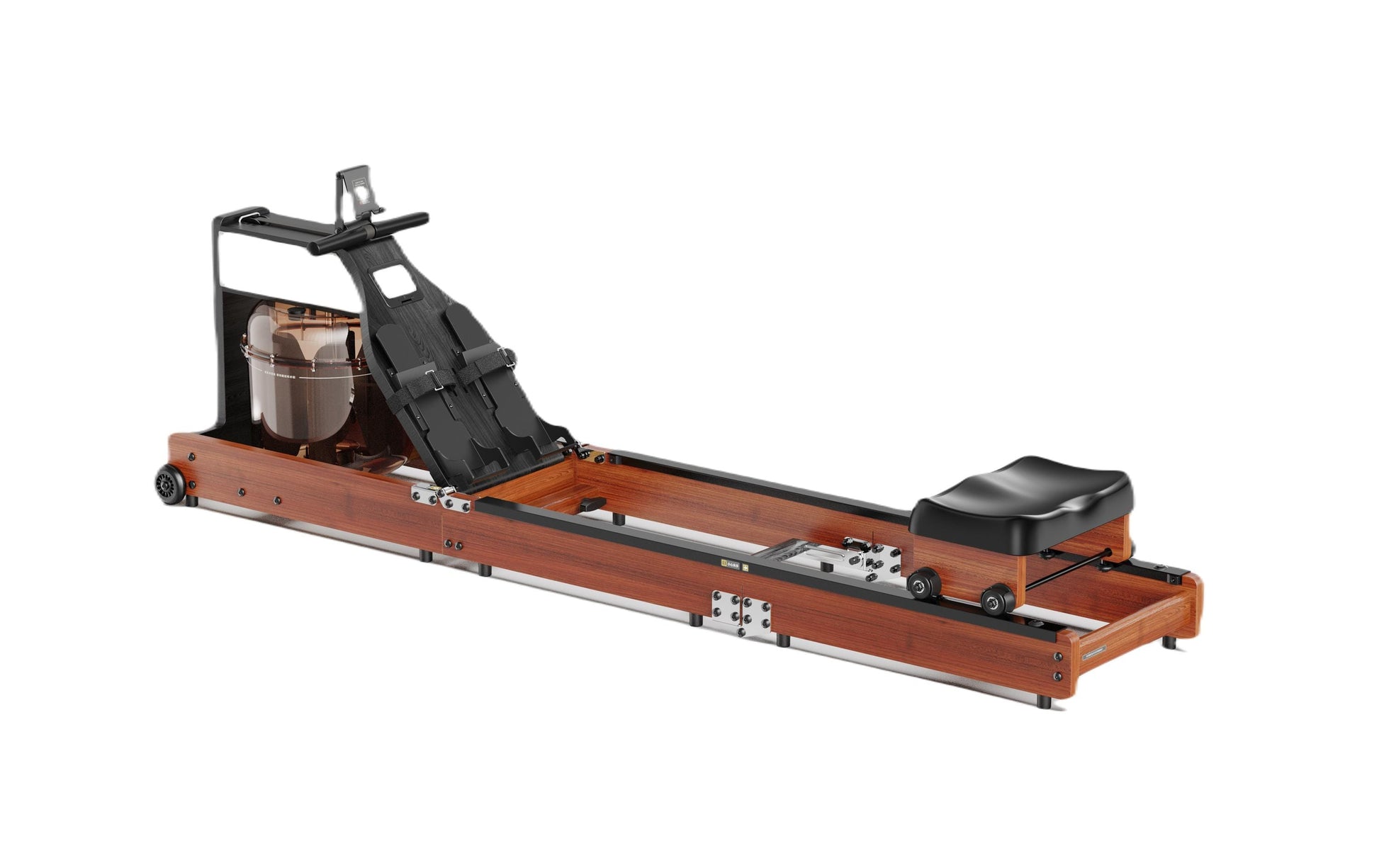 Kingsmith Rudergerät RMWR1F SA, 120 kg Belastbarkeit, Wasserwiderstand – Dunkelbraun, Esche