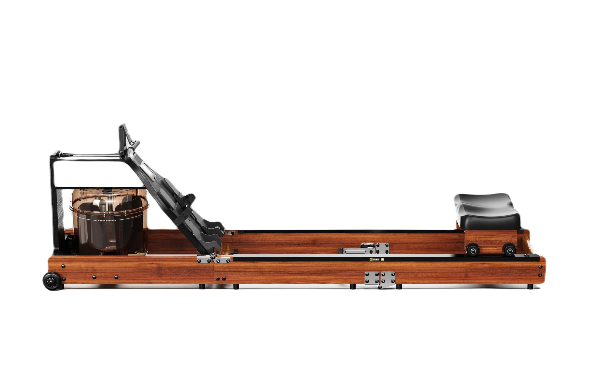 Kingsmith Rudergerät RMWR1F SA, 120 kg Belastbarkeit, Wasserwiderstand – Dunkelbraun, Esche