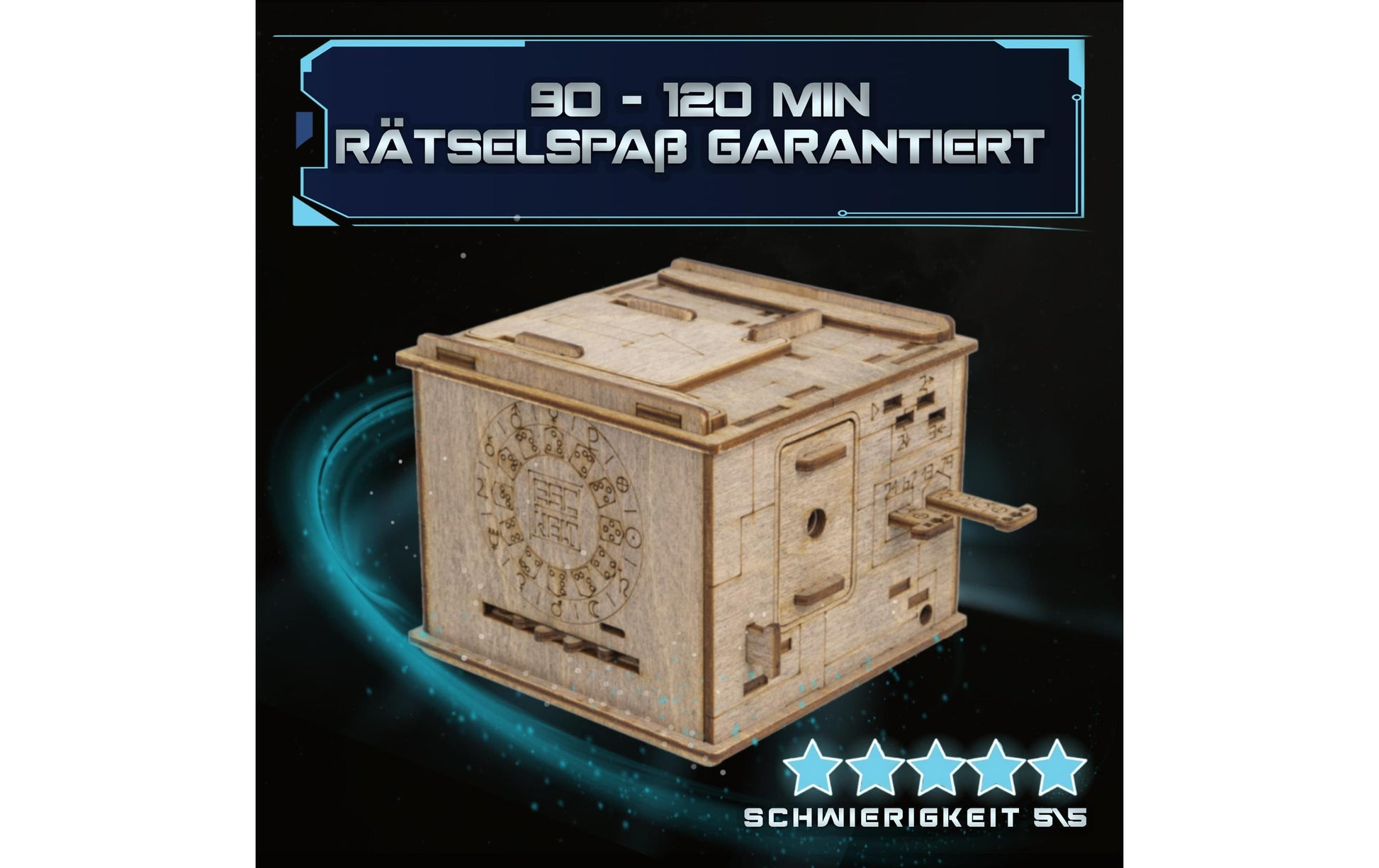 Escape welt Space Box – Logikspiel, 1–4 Spieler, ab 14 Jahren, 90 Min., DE