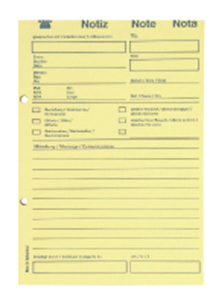 Elco Formularblock – Telefon, mehrsprachig, 80 Blatt, A5