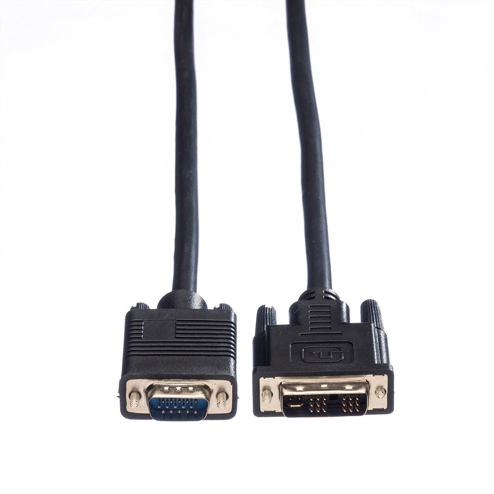 VALUE DVI auf VGA Kabel – 3 m – verriegelbar