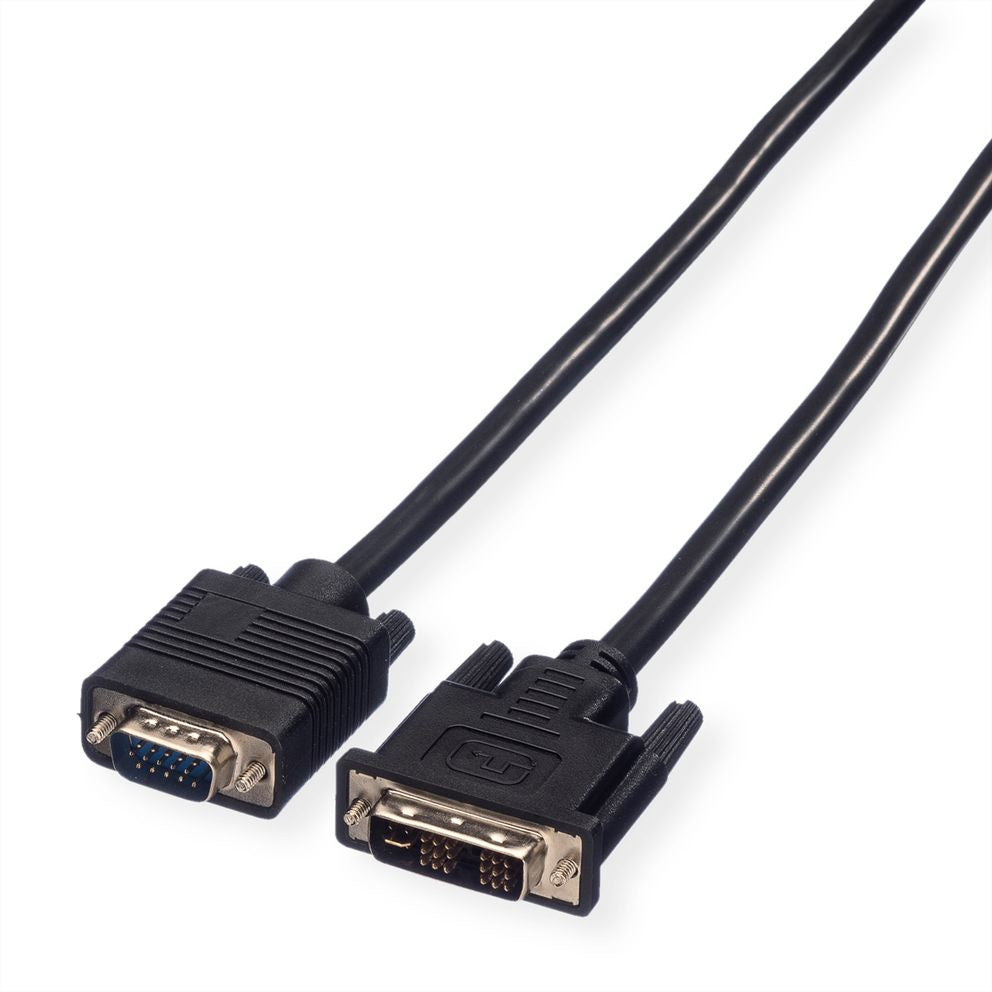 VALUE DVI auf VGA Kabel – 3 m – verriegelbar