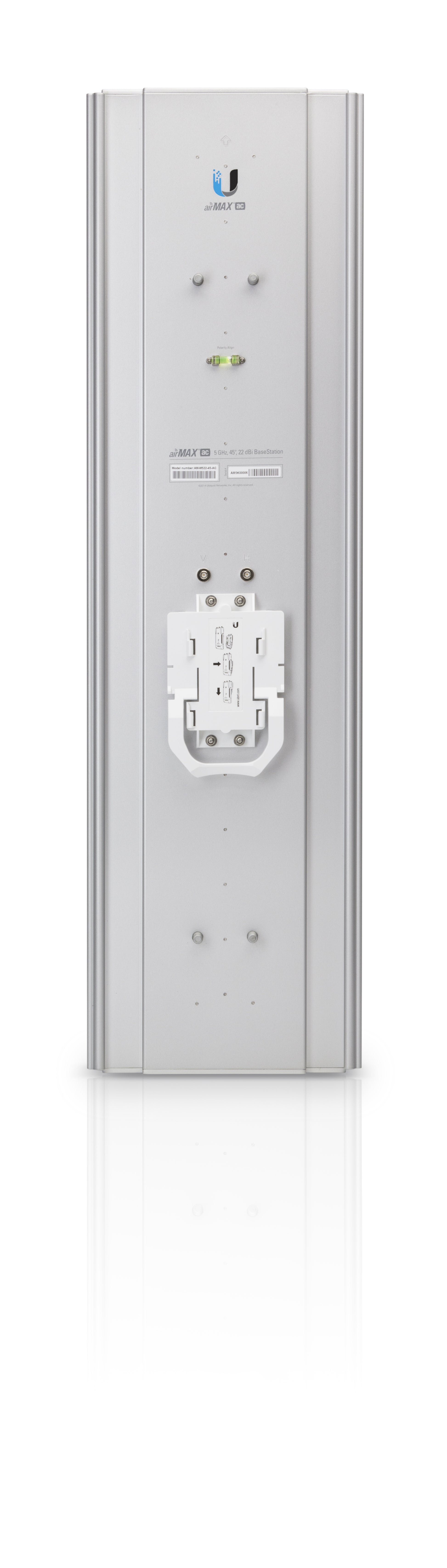 Ubiquiti airMAX AC – Sektorantenne, 5,1–5,8 GHz, 22 dBi, 45°×45°, Duale Polarisation, Wandmontage