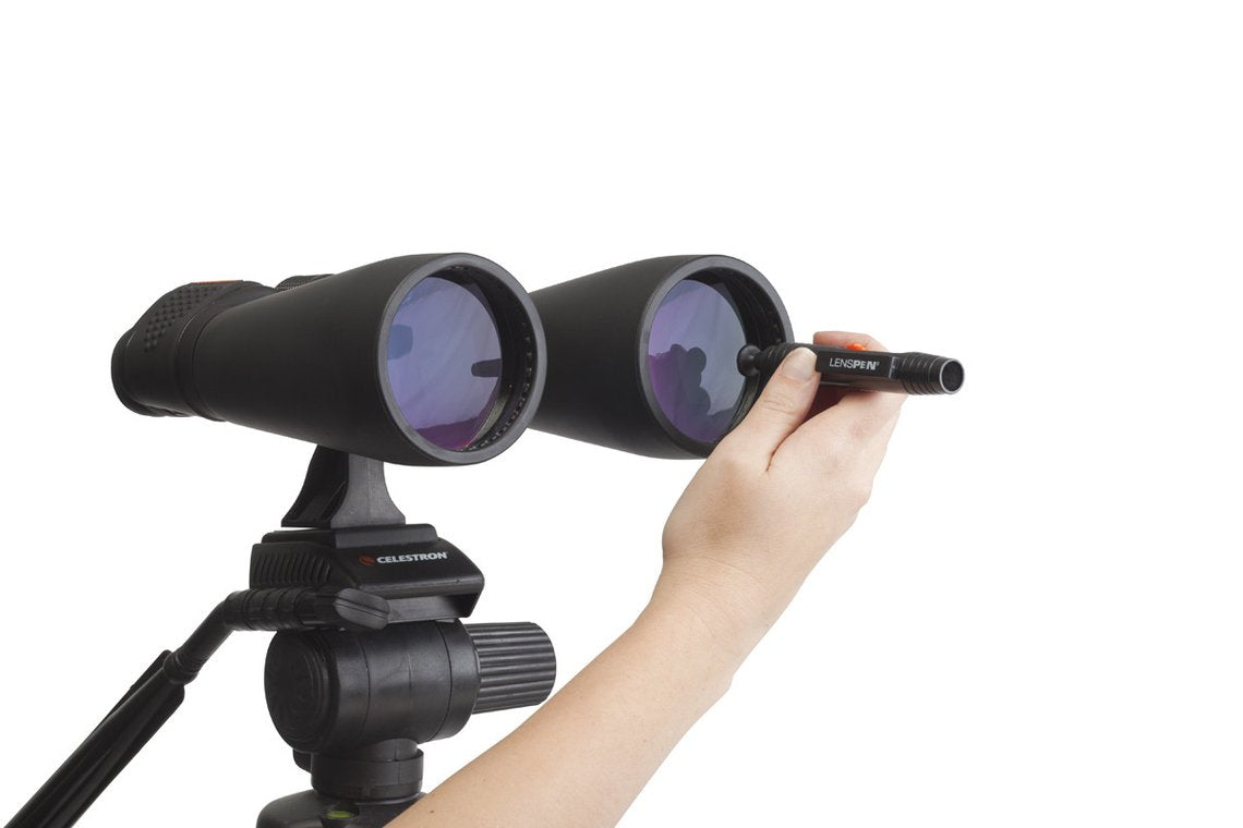 Celestron Reinigungsstift – mit Bürste – für Objektive, Glas – Schwarz