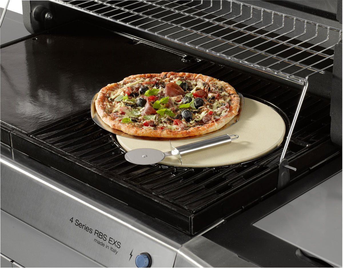 Campingaz Pizzastein Ø 29 cm, Keramik/Aluminium, Set, sand