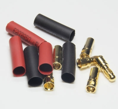 EP Product Adapterkabel, 3,5 mm, 3 Stk., vergoldet – schwarz/gold/rot