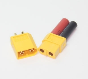 EP Product Adapterkabel, XT60 Stecker/Buchse, 5er-Pack – Schwarz/Rot/Gelb
