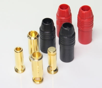 EP Product Stecker, Ø 7 mm – schwarz/gold/rot