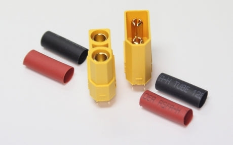 EP Product XT90 Stecker, 5er-Pack – schwarz, rot, gelb