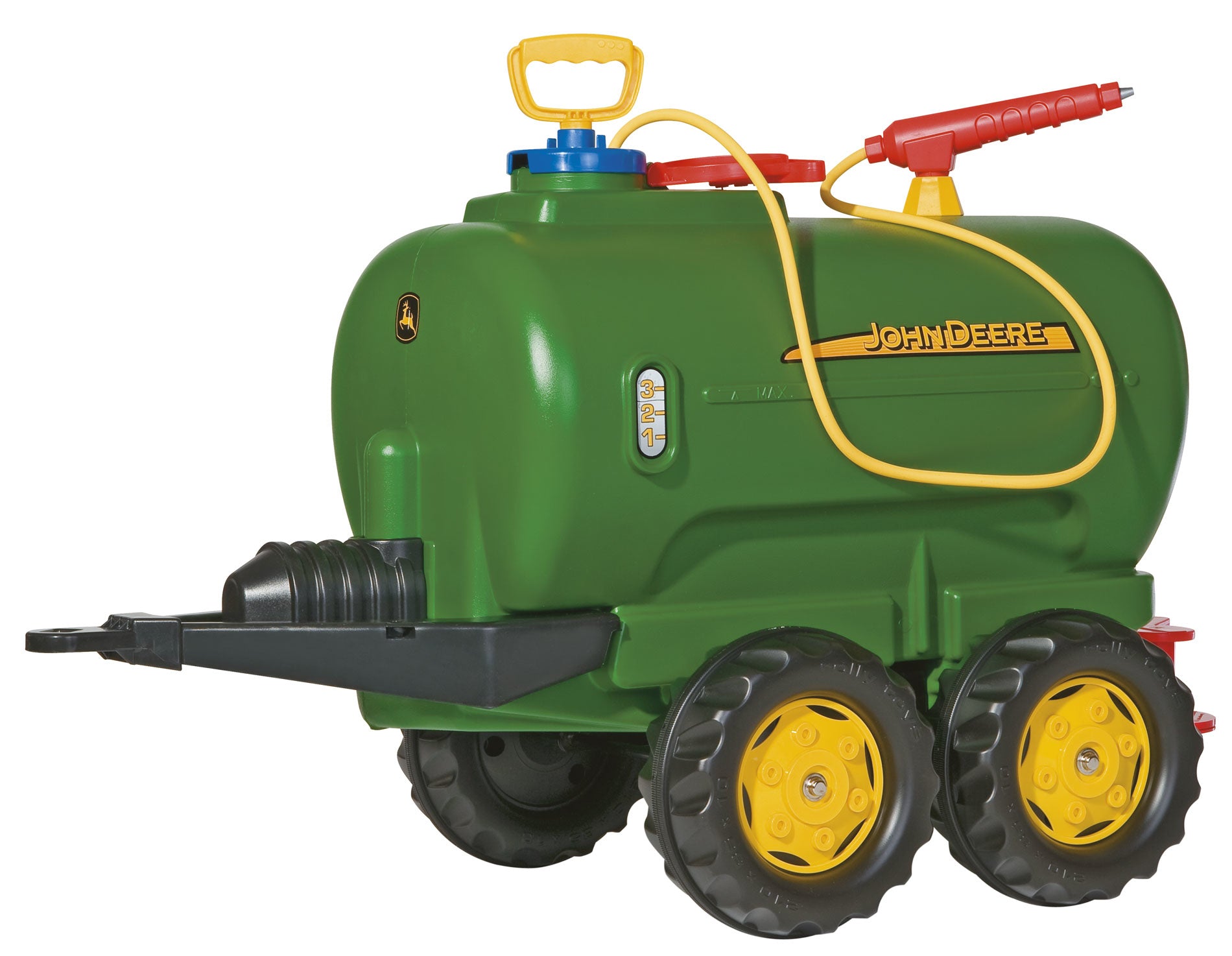 rolly toys rollyTanker John Deere Tankanhänger – 62 × 44 × 98 cm – ab 3 Jahren – Kunststoff – mehrfarbig