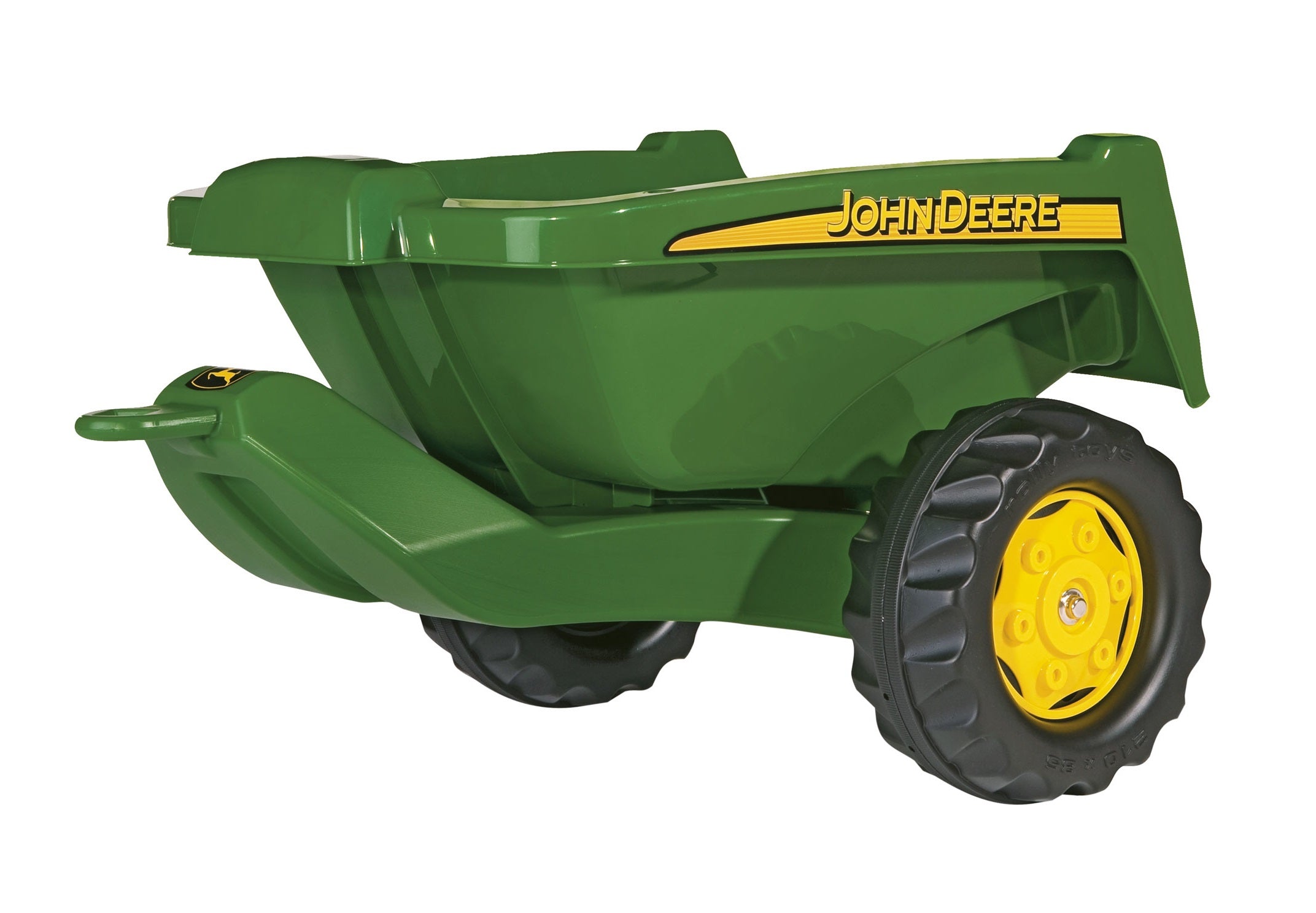 rolly toys rollyKipper Anhänger – John Deere – 34 × 47 × 56 cm – ab 2,5 J. – Kunststoff – grün