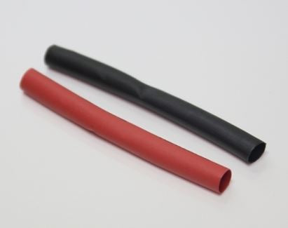 EP Product EP Schrumpfschlauch, Ø 2 mm × 1 m – Schwarz/Rot