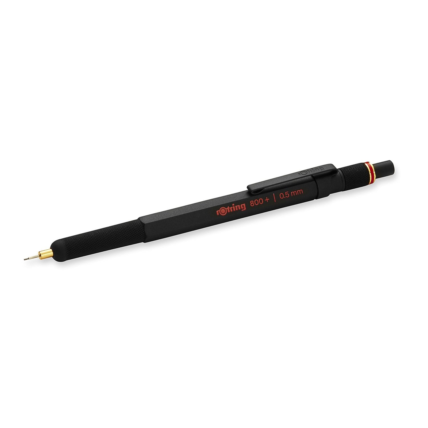 Rotring 800+ Druckbleistift – 0,7 mm – Schwarz – automatischer Minenvorschub