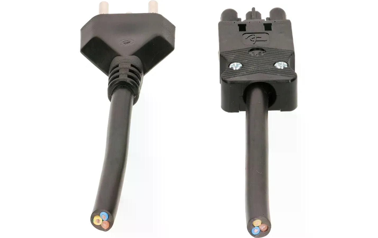 Max Hauri AG Max Hauri T12–GST18I3 Stromkabel – 1 m, 3×1,5 mm², schwarz
