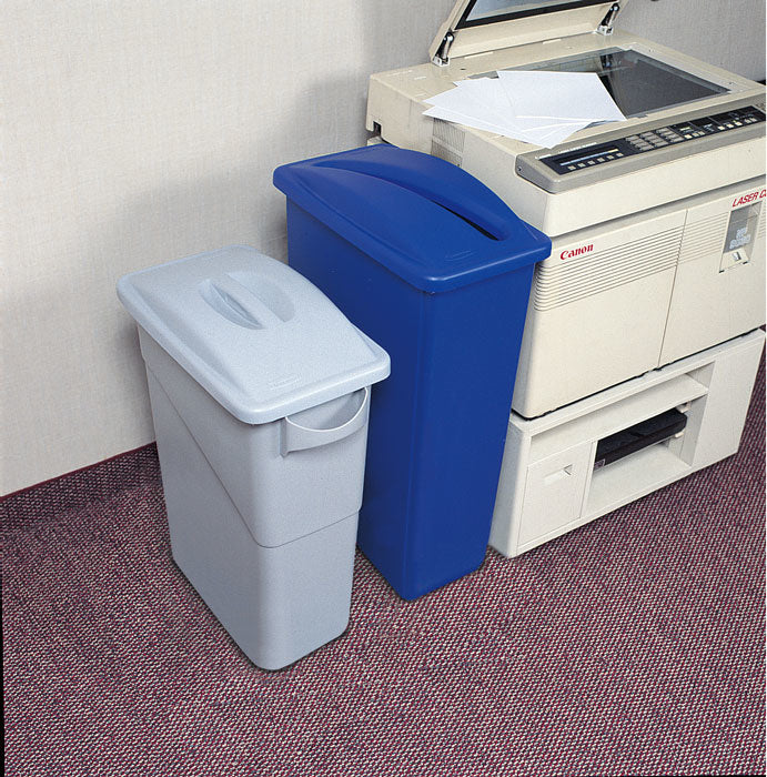 Rubbermaid Ersatzdeckel – für Slim Jim FG3540, FG3541 – Grau