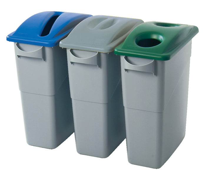 Rubbermaid Ersatzdeckel – für Slim Jim FG3540, FG3541 – Grau