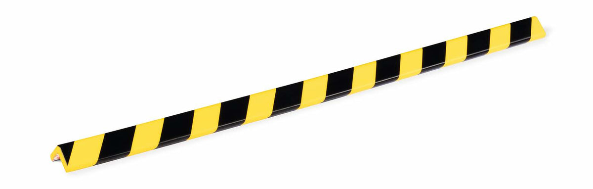 DURABLE – Eckschutzprofil C35 – 1 m – selbstklebend – schwarz/gelb – 35 mm – Kunststoff – für Innenbereich